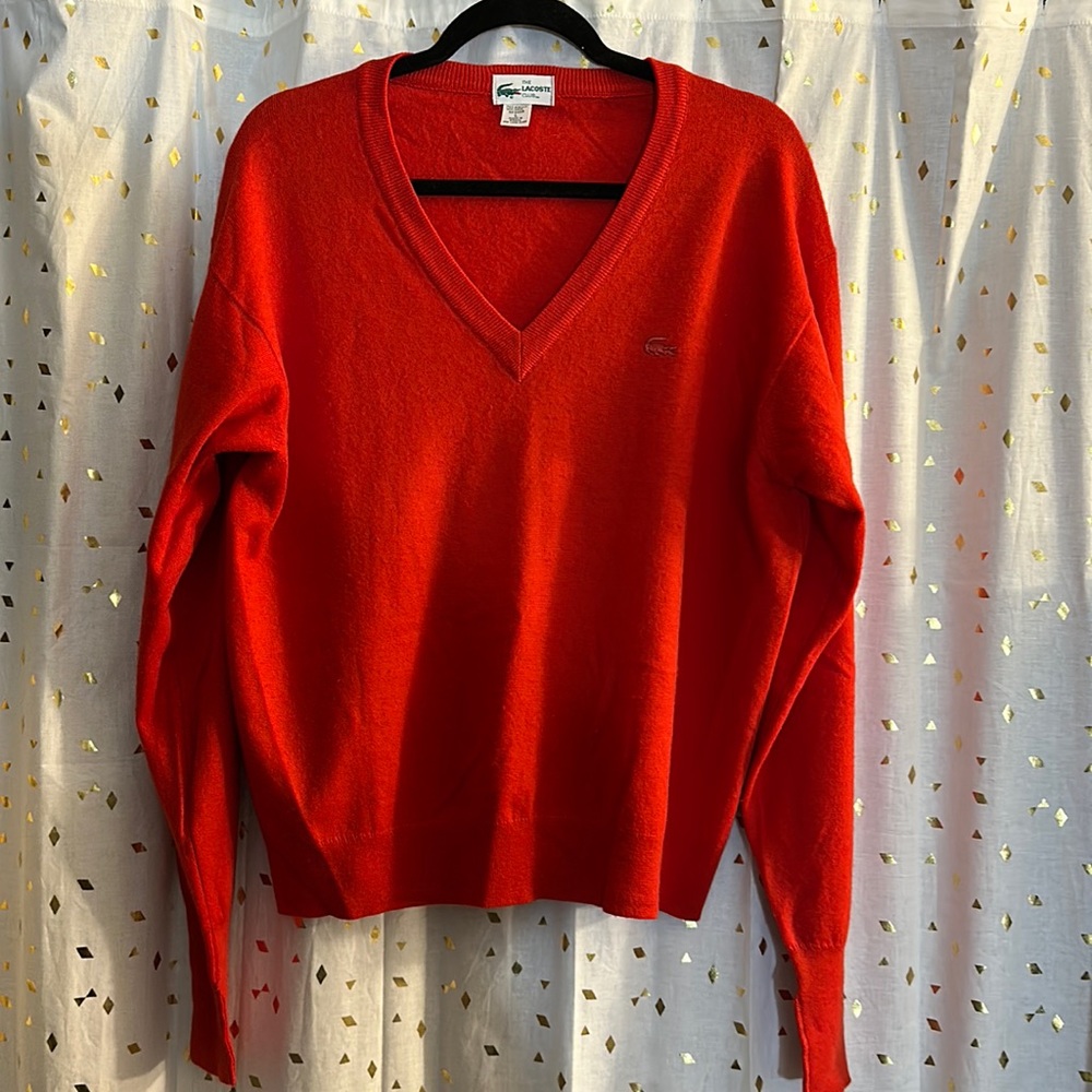Vintage Lacoste Club V-Neck